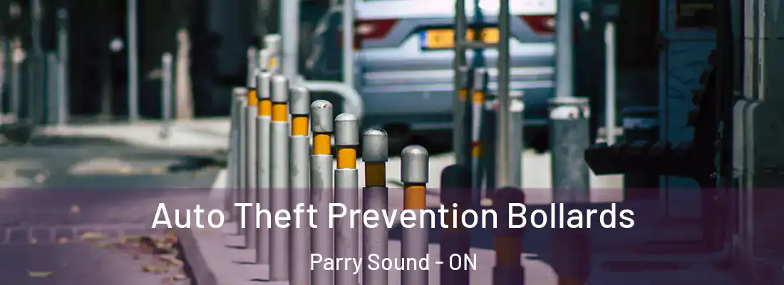  Auto Theft Prevention Bollards Parry Sound - ON
