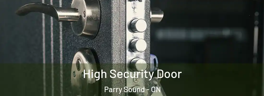  High Security Door Parry Sound - ON