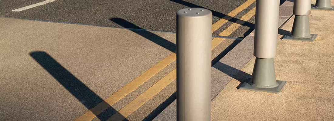 Custom Retractable Barrier Column Installations in Parry Sound, ON