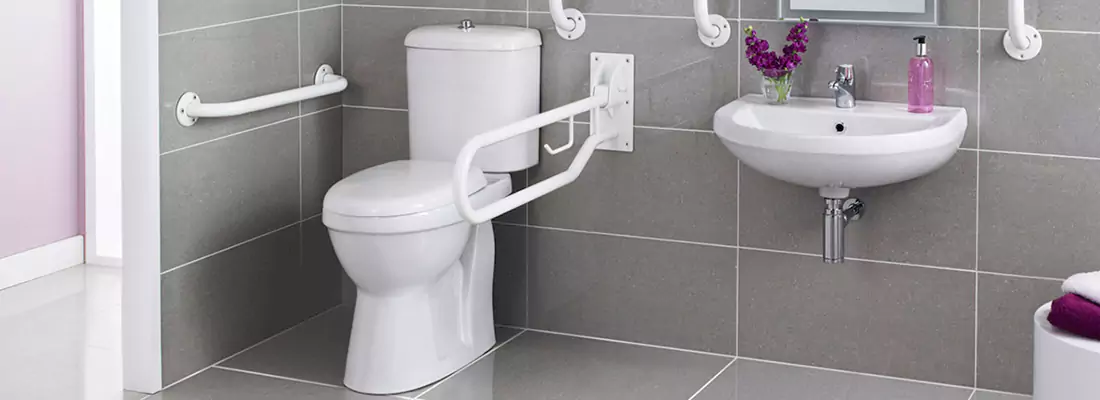 Modern Handicap Bathroom Solutions with Safety Features in Parry Sound, ON