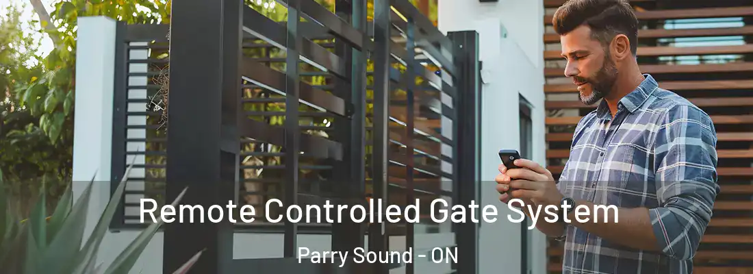  Remote Controlled Gate System Parry Sound - ON